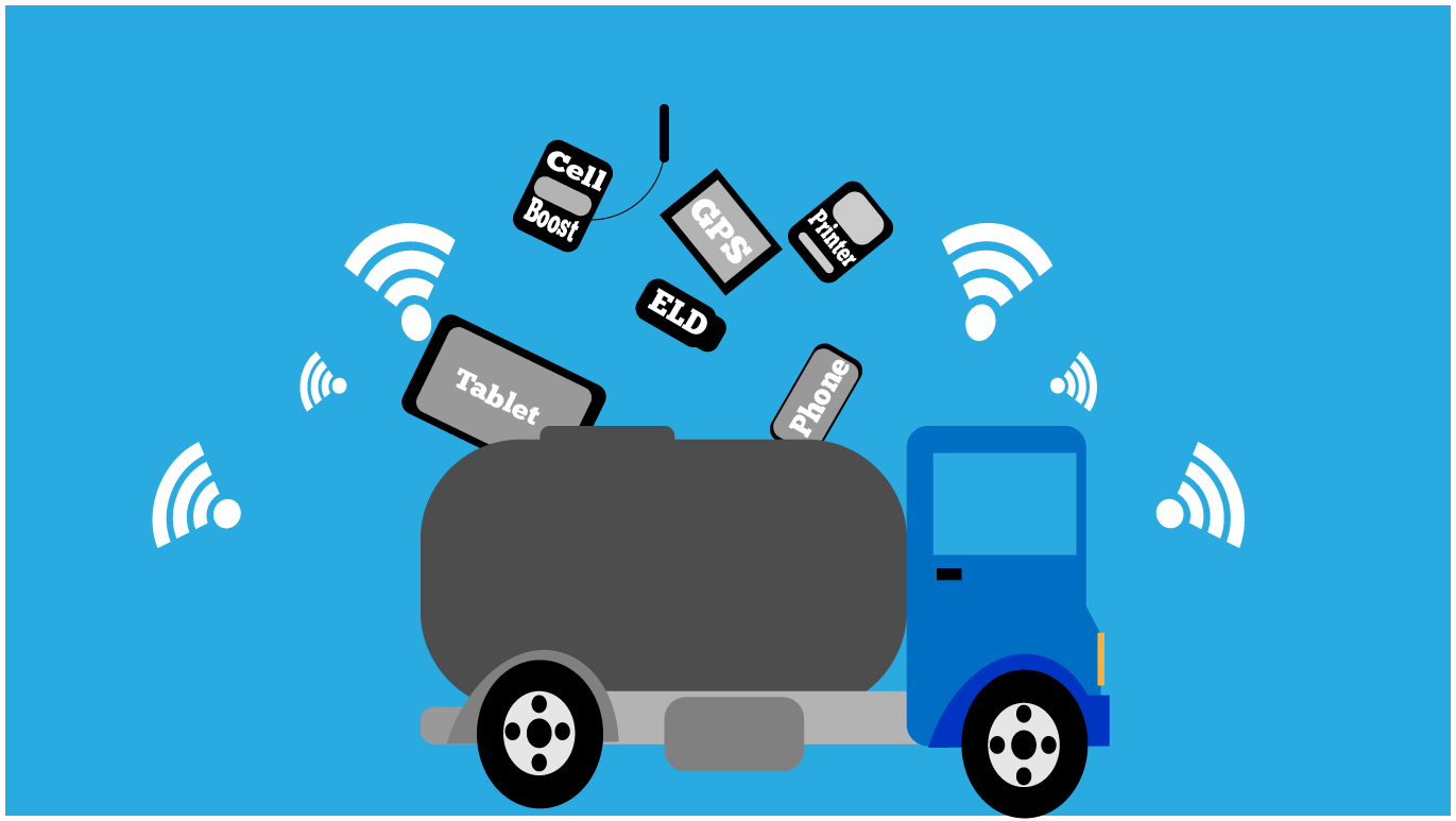 Trucking Tablets Printers Dispatch App Fuel Card App